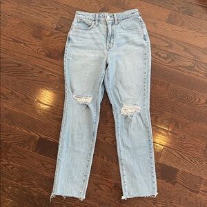 Madewell curvy perfect vintage jeans size 27